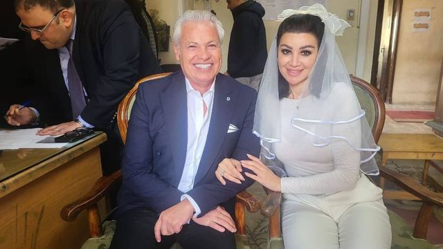 صور رومانسية لأروى جودة وزوجها ورسالة خاصة منها